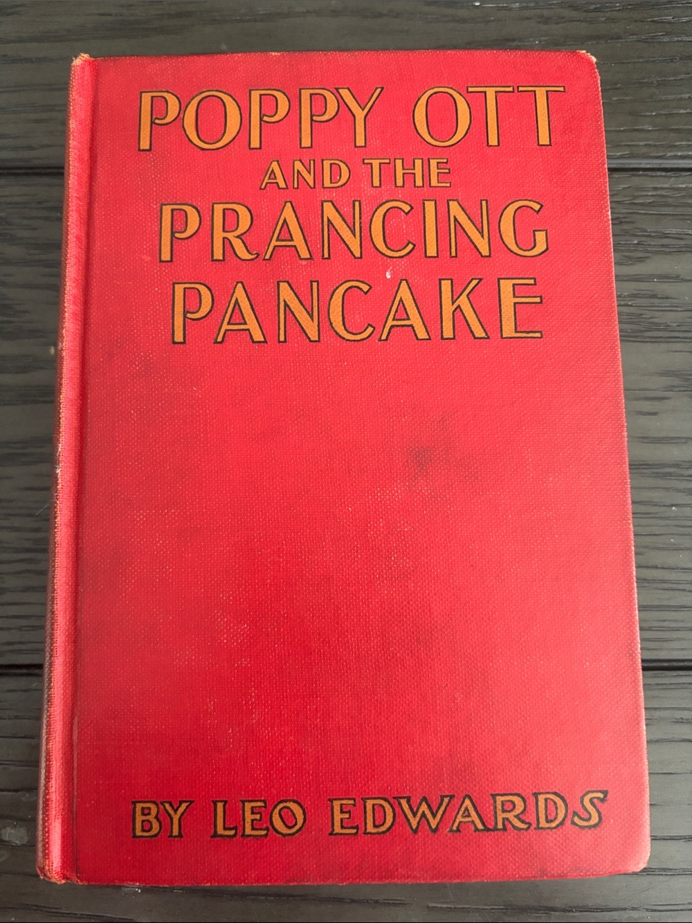 Red Hardcover Storybook - Poppy Ott and the Prancing Pancake